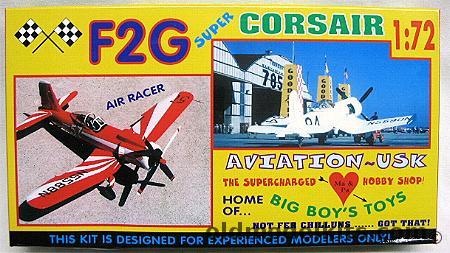 AV USK 1/72 Goodyear F2G Super Corsair (F4U) 4 Versions -Ron Puckett's or Sohio Air Racers or US Navy, AV-2022 plastic model kit